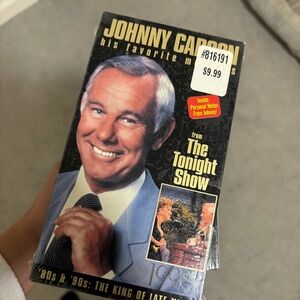 Johnny Carson sealed VHS Tape from The Tonight Show